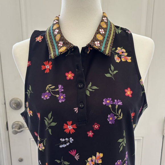 Johnny Was Nani Polo Tank Tennis Dress Large - Picture 12 of 16